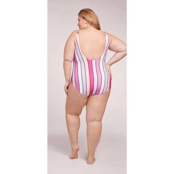 LYSA Size 2X (22w-24w) Aileen One Piece Swimsuit NEW - Picture 2 of 10